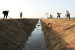 Hà Tĩnh: Sẵn sàng nguồn nước tưới cho 21.000 ha lúa vụ xuân