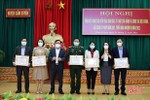 Cẩm Xuyên khen thưởng 5 tập thể làm tốt công tác kiểm tra Đảng năm 2021