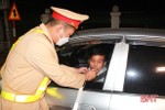 Can Lộc xử phạt 11 lái xe vi phạm nồng độ cồn