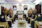 Chủ tịch UBND tỉnh Võ Trọng Hải chúc mừng Tòa Giám mục Giáo phận Hà Tĩnh