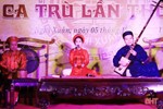 Ca nương Nguyễn Thị Thu Hà hát mưỡu nói “Chí nam nhi”