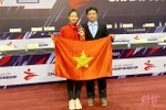 VĐV Hà Tĩnh giành Huy chương Vàng tại Giải Vô địch karatedo châu Á
