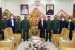 Bộ Tư lệnh Quân khu 4 chúc mừng Tòa Giám mục Giáo phận Hà Tĩnh