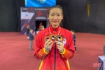 Nữ võ sĩ 18 tuổi quê Hà Tĩnh giành 3 Huy chương vàng Karatedo châu Á