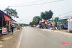 Hương Khê kiên quyết xử lý vi phạm hành lang giao thông đường bộ