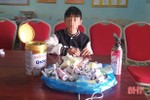 Công an huyện Lộc Hà liên tiếp phát hiện 11 học sinh chế tạo, mua bán pháo
