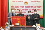 Thanh tra Hà Tĩnh nhận Cờ thi đua của Chính phủ
