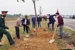 TX Hồng Lĩnh tổ chức tết trồng cây mừng xuân Nhâm Dần 2022