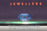Đấu giá viên kim cương xanh lớn nhất thế giới