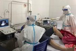 Bên trong khu điều trị bệnh nhân COVID-19 của Bệnh viện Phổi Hà Tĩnh