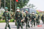 LLVT Hà Tĩnh luyện tập các phương án hành quân ra khu sơ tán