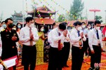 Trang trọng lễ hội Văn Miếu ở TP Hà Tĩnh