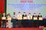 Thí sinh Hà Tĩnh đạt giải ba Hội thi Báo cáo viên, tuyên truyền viên giỏi toàn quốc