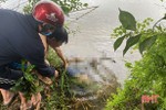 Tìm thấy thi thể nam sinh lớp 11 dưới chân cầu ở Hương Sơn