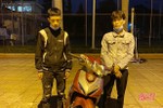 Bắt nhóm đối tượng trộm xe máy ở Hương Khê