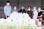 Formosa Hà Tĩnh trao tặng hàng trăm suất cơm cho bệnh nhân nghèo