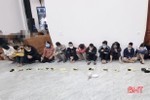 Phá ổ “xóc đĩa” ở Thạch Hà, bắt 12 con bạc, thu giữ 124 triệu đồng