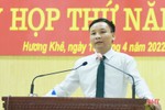 Ông Đặng Tuấn Anh được bầu giữ chức Phó Chủ tịch UBND huyện Hương Khê