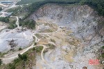 Doanh nghiệp “phủi tay” sau khai thác, một số mỏ đá ở TX Hồng Lĩnh vẫn còn nham nhở!