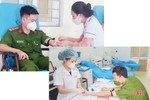 2 cán bộ công an xã ở Hà Tĩnh kịp thời hiến máu cứu người