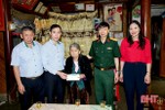 Tổng cục Hậu cần đỡ đầu 5 gia đình thân nhân liệt sỹ ở Hương Khê