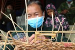Nghề đan bèo tây cải thiện cuộc sống cho nông dân Hà Tĩnh