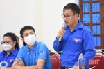 ĐVTN Hà Tĩnh đóng góp nhiều ý kiến vào dự thảo văn kiện đại hội Đoàn