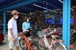Vào hè, thị trường xe đạp ở TP Hà Tĩnh lại sôi động