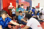 TP Hà Tĩnh tiếp nhận 263 đơn vị máu tình nguyện