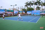 260 vận động viên tranh tài Giải quần vợt Cúp Truyền hình Hà Tĩnh lần thứ VI