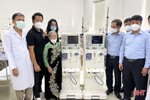Bệnh viện Đa khoa huyện Đức Thọ tiếp nhận 3 máy chạy thận nhân tạo