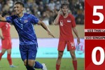 Highlight: U23 Thái Lan vs U23 Singapore: 5-0