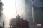 Diễn tập cứu hỏa, cứu nạn tại siêu thị Co.opmart Hà Tĩnh