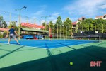 Lan tỏa phong trào chơi quần vợt tại Hà Tĩnh