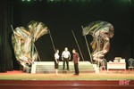 Nhà hát Nghệ thuật truyền thống Hà Tĩnh diễn báo cáo vở ca kịch “Đi qua ngày giông bão”