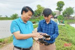 “Mục sở thị” mô hình nuôi trai lấy ngọc ở Hà Tĩnh