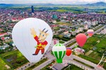 Lịch bay khinh khí cầu “Hà Tĩnh - đón Sao La về nhà” ở Quảng trường Trần Phú