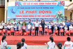 Hương Khê phát động Tháng hành động vì trẻ em năm 2022