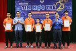 Trao 57 giải thưởng tại Hội thi Tin học trẻ tỉnh Hà Tĩnh năm 2022