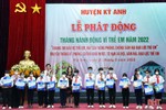 Các địa phương ở Hà Tĩnh phát động Tháng hành động vì trẻ em năm 2022