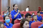 Lãnh đạo huyện Hương Khê đối thoại với hơn 200 đoàn viên, thanh niên