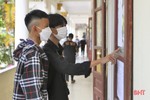 36 điểm thi ở Hà Tĩnh đón hơn 16.000 thí sinh đến làm thủ tục dự thi