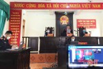 Tòa án Hà Tĩnh đứng đầu cả nước về tổ chức phiên tòa trực tuyến