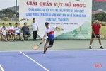 7 CLB tranh tài tại Giải Quần vợt TX Hồng Lĩnh mở rộng năm 2022