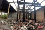 Hà Tĩnh: Hỏa hoạn thiêu rụi căn nhà gỗ 3 gian