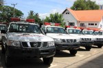 Nhật Bản tặng Lào 74 ôtô cứu thương