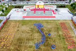 Những hình ảnh ấn tượng tại lễ khai mạc Đại hội TDTT thành phố Hà Tĩnh lần thứ IX năm 2022