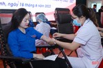Đoàn viên Khối CCQ&DN Hà Tĩnh hiến 241 đơn vị máu