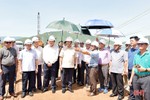 Đoàn công tác tỉnh Savannakhet thăm cảng Vũng Áng và Formosa Hà Tĩnh