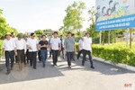 Đoàn công tác tỉnh Savannakhet tham quan nông thôn mới Hà Tĩnh